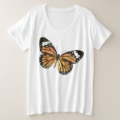 Monarque papillon femmes Bella+Canvas Slouchy Boy (Design devant)