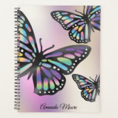 Monarque papillon holographe ailes été nature (Devant)