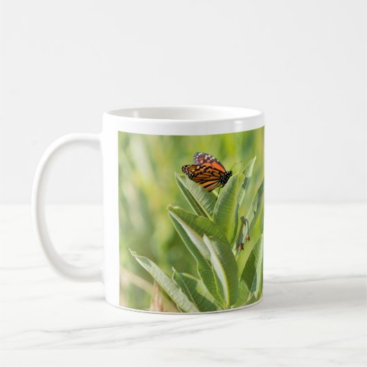 Monarque papillon Mug (Gauche)