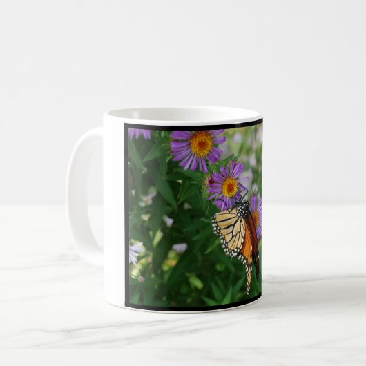Monarque papillon Mug (Devant gauche)