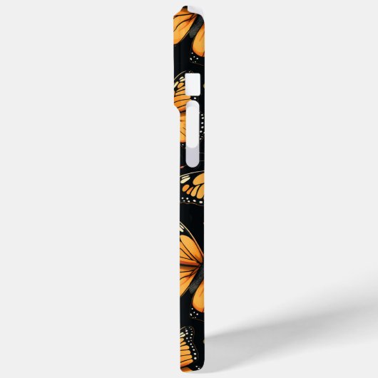 Monarque papillons coque iphone personnalisé (Verso / Gauche)