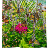 Monarque Papillons Douche rideau (Devant)