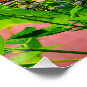 Monarque Papillons Glossy Poster 28 x 18,67" (Coin)