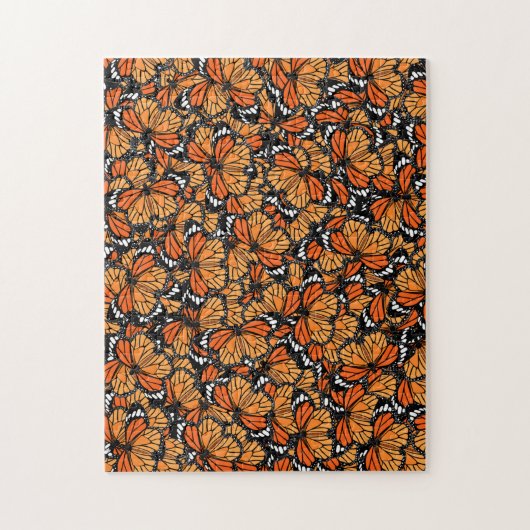 Monarque Papillons Puzzle (Vertical)