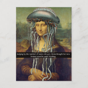 "Mona's nieuwe Bonnet" Briefkaart