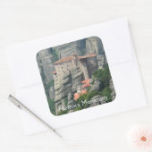 Monastère de Meteora 1 Sticker (Enveloppe)