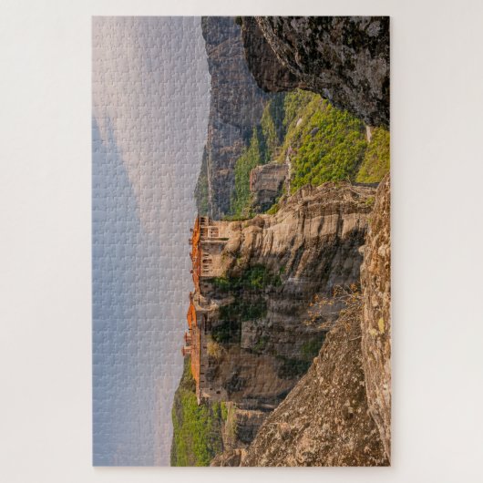 Monastère de Meteora, Grèce, Puzzle (Vertical)