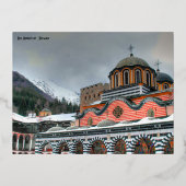 Monastère de Rila, Bulgarie Carte postale (Recto)