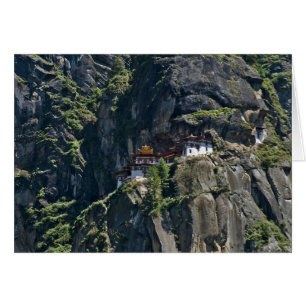 Monastère de Taktsang sur la falaise, Paro, Bhouta
