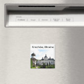 Monastère orthodoxe à Krechow, Ukraine Magnet (In Situ (Lave-vaisselle))