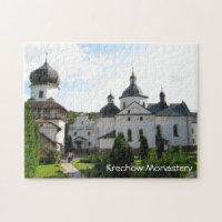 Monastère orthodoxe Krechow, puzzle de l'Ukraine