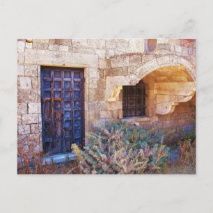 MONASTERY-FOTOGRAPH, negende eeuw, Moni Tharri Briefkaart