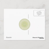 Monboogvlinder Briefkaart. Briefkaart (Achterkant)