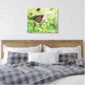 Monboogvlinder Canvas Afdruk (Insitu (Slaapkamer))