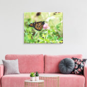 Monboogvlinder Canvas Afdruk (Insitu (Woonkamer))