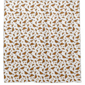 Monboogvlinder Douchegordijn (Voorkant)