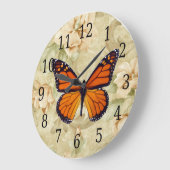 Monboogvlinder en bloemen klok (Hoek)