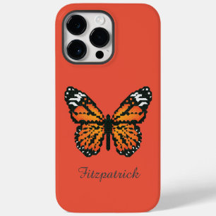 Monboogvlinder in polygoon / Gepersonaliseerde naa Case-Mate iPhone 14 Pro Max Hoesje
