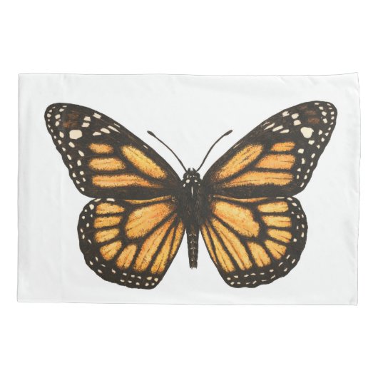 Monboogvlinder Kussensloop (Achterkant)