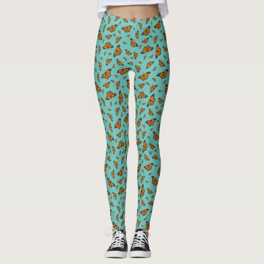 Monboogvlinder Leggings (Voorkant)