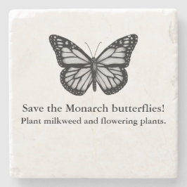 Monboogvlinder onderzetter