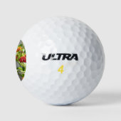 Monboogvlinder op de Struik rode vlinder Golfballen (Logo)