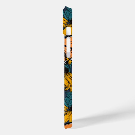 Monboogvlinder op gele naaldbomen Case-Mate iPhone case (Achterkant / Links)