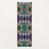 Monboogvlinder op ventilator, Abstract gepersonali Yogamat (Voorkant)