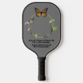 Monboogvlinder Pickleball Paddle (Voorkant)