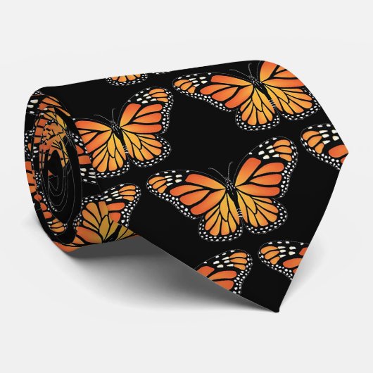 Monboogvlinder stropdas (Opgerold)