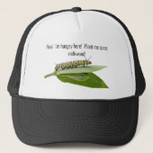 Monboogvlinder Trucker Pet (Voorkant)