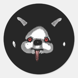 Monchichi Ronde Sticker