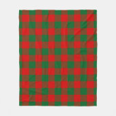 Moncrieffe Plaid Fleece Deken (Voorkant)