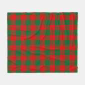 Moncrieffe Plaid Fleece Deken (Voorkant (Horizontaal))