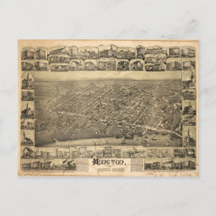 Moncton New Brunswick Canada (1888) Briefkaart