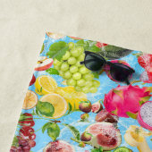 Mond-water tropische vruchten strandlaken (In situ)