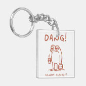 Monday Blues Frog Sleutelhanger (Voorkant Links)