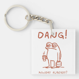 Monday Blues Frog Sleutelhanger