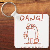 Monday Blues Frog Sleutelhanger (Voorkant)