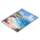 Monday in Malibu | Beach Cliffs CA Travel Notitieboek (Linkerzijde)