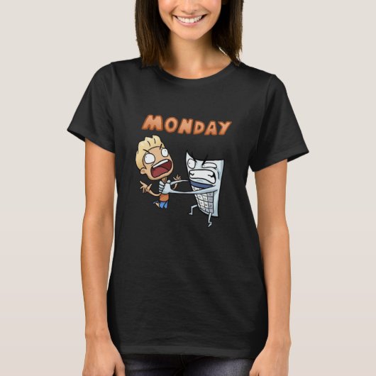 Monday Madness The Calculator's Revenge T-shirt (Voorkant)