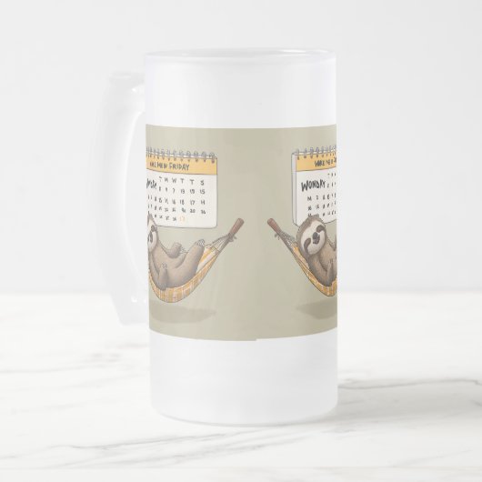 Monday Mood Matglas Bierpul (Voorkant links)