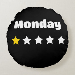 Monday sucks  rond kussen