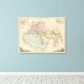 Monde Connu Des Anciens Canvas Afdruk (Insitu (Houten vloer))