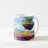 Monde damier, Tasse à café, 325 ml (Devant droit)