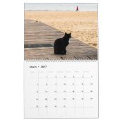 Monde de calendrier de chats (Mar 2027)