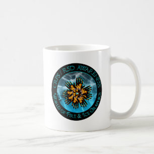 Monde de CRPS/RSD de tasse du feu et de glace