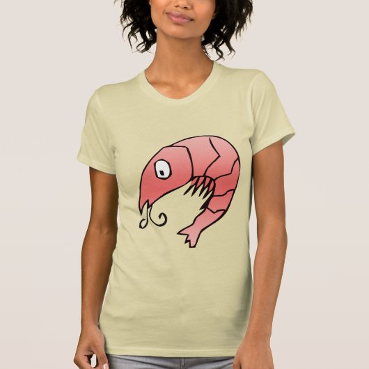 Monde de T-shirt de crevette (Devant)
