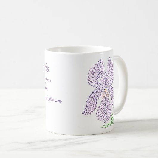 Monde Iris Mug (Devant droit)