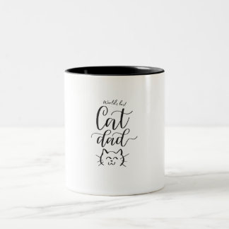 Monde meilleur chat papa mug